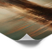 Poster Jésus marche sur l'eau - Bible Verse Digital Print (Coin)