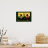 Poster Jesus & Maria Bendice Nuestro Hogar Espagnol (Cuisine)