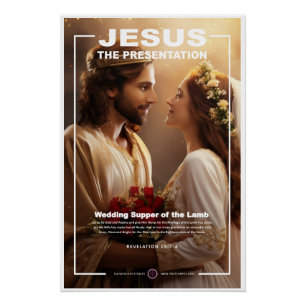 Poster Jésus - Mariage