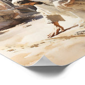 Poster Jésus Mur Art - Décor de maison inspiré de la foi, (Coin)