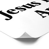 Poster Jésus n'a pas monté un éléphant - Parti démocrate (Coin)