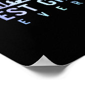 Poster Jésus Nativité Religieux Noël chrétien (Coin)