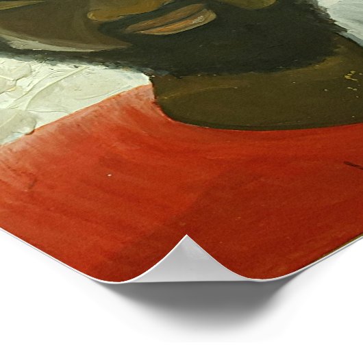 Poster Jésus noir (Coin)