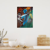 Poster Jésus Noir arrêté à Gethsémani (Cuisine)