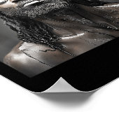 Poster Jésus Noir, Christianisme, Église, Christ, Jésus _ (Coin)