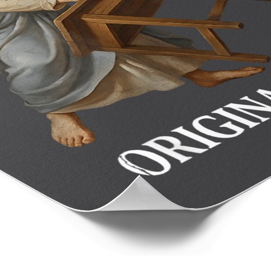 Poster Jesus Original Noticer  (Coin)