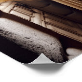 Poster Jésus par Porte au lever du soleil (Coin)