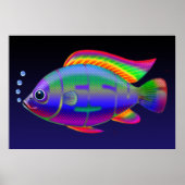 Poster Jésus Poisson (Devant)