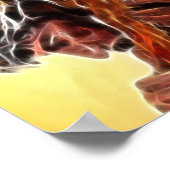 Poster Jésus Portant La Croix (Coin)