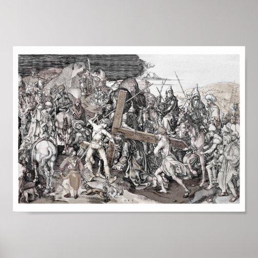 Poster Jésus Portant Sa Croix 1470 (Devant)