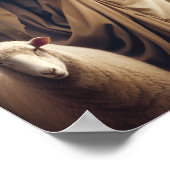 Poster Jésus protège son mouton bien-aimé (Coin)