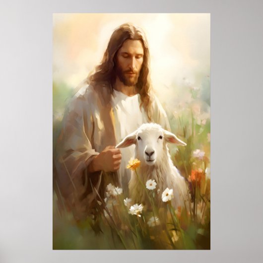 Poster Jésus quitte les 99 Parabole de la brebis perdue (Devant)