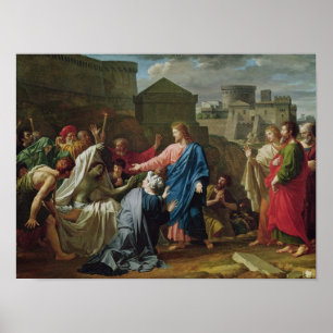 Poster Jésus ressuscitant le Fils de la veuve de Naim