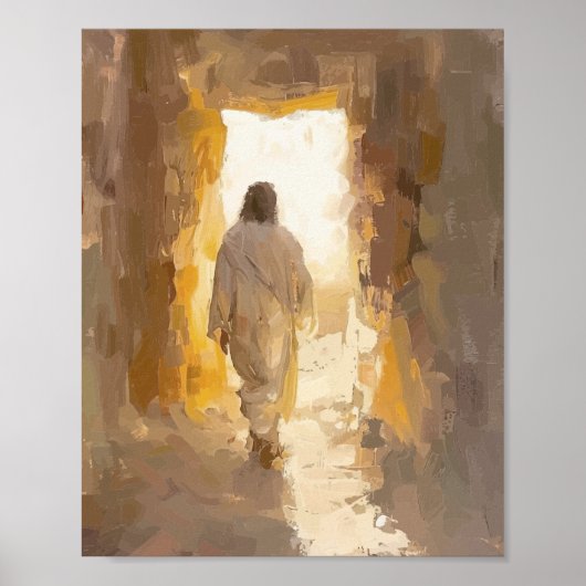 Poster Jésus Ressuscité – Tombeau Vide (Devant)