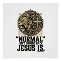 Jésus Revient Croix Lion Chemise Chrétienne