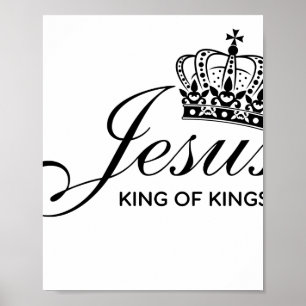 Poster Jésus ROI DES ROIS