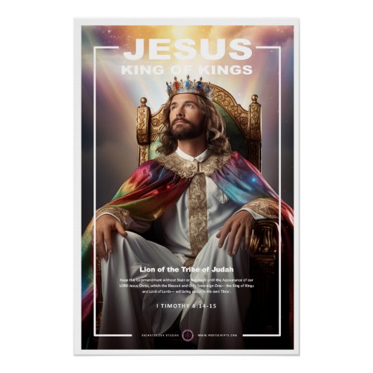 Poster Jésus - Roi des Rois (Devant)