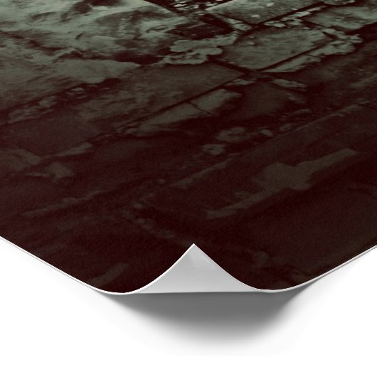 Poster Jésus sans abri (Coin)