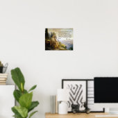 Poster Jésus se lamente pour Jérusalem. Luc 13:34 (Bureau à domicile)