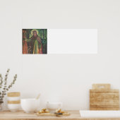 Poster Jésus se tient à la porte et frappe (Cuisine)