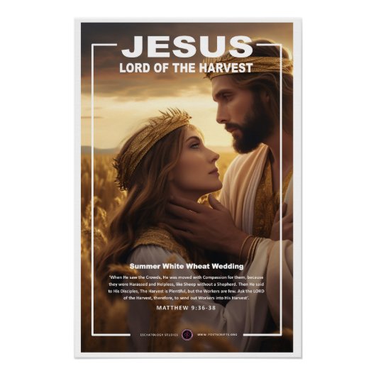 Poster Jésus - Seigneur de la récolte 4 (Devant)