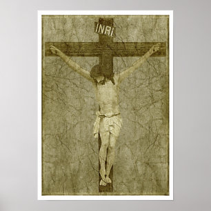 Poster Jésus sur la croix