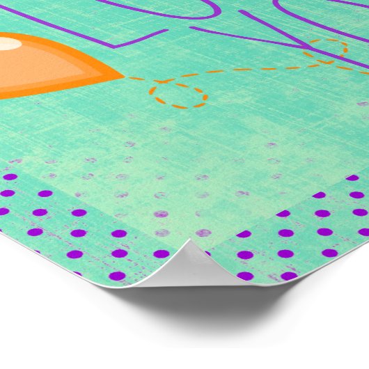 Poster Jésus t'aime (Coin)