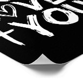 Poster Jésus t'aime, Jésus (Coin)