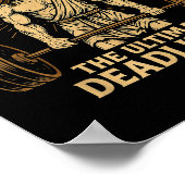 Poster Jesus The Deadlifter Christian Fitness  (Coin)