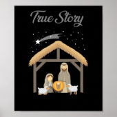 Poster Jésus Véritable histoire Noël Noël Noël Noël Noël (Devant)