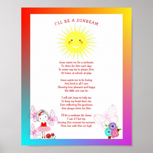 Poster Jésus Veut Que J'Ai Une Belle Image De Feu De Sole (Devant)