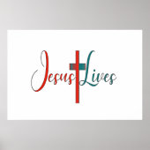 Poster Jésus vit (Devant)