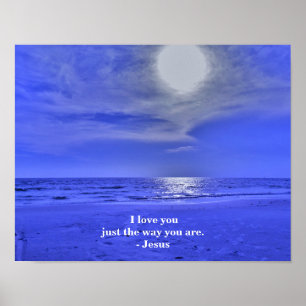 POSTER JÉSUS VOUS AIME