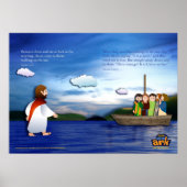 Poster Jesus Walks on Water (Devant)