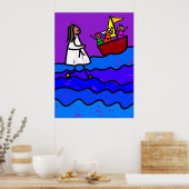 Poster Jesus Walks on Water (Cuisine)