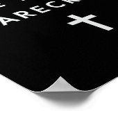 Poster Jesus Was The First Ecrow – Minimalist Christian S (Coin)