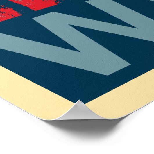 Poster Jésus WWJD (Coin)