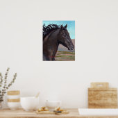 Poster Jet : Bande Stallion Du Bassin De Lavage De Sable (Cuisine)