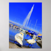 Poster Jet d'eau (Devant)