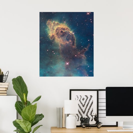 Poster Jet en Carina Nebula (Bureau à domicile)