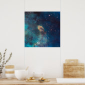 Poster Jet en Carina WFC3 UVIS 24x24 (24x24) (Cuisine)