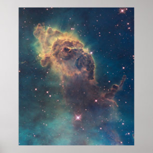 Poster Jet in Carina Nebula