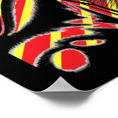 Poster Jet Latex™/Au volant (Coin)
