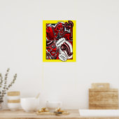 Poster Jet Latex™ contre Brawniac™ (Cuisine)