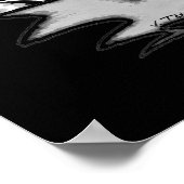 Poster Jet Latex™/vaisseau spatial (Coin)