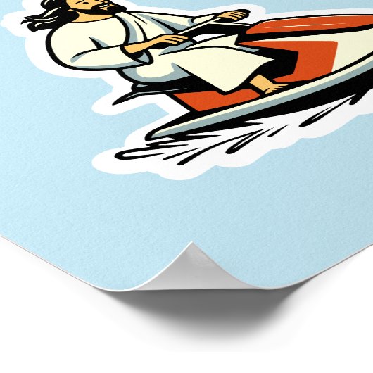 Poster Jet-ski Jesus (Coin)