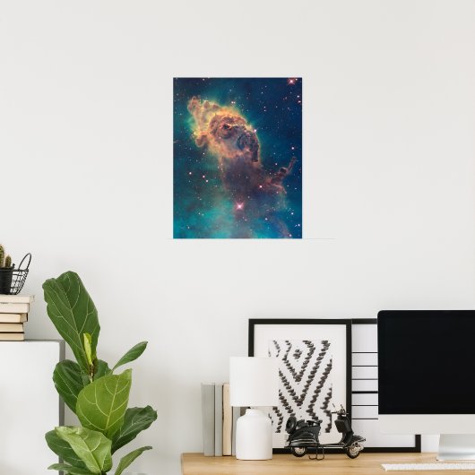 Poster Jet stellaire en Carina Nebula Imprimer (Bureau à domicile)