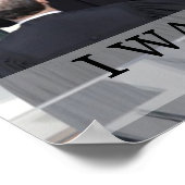 Poster J'ÉTAIS LÀ : Le Président Obama Prononce En Cérémo (Coin)