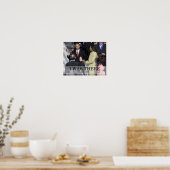 Poster J'ÉTAIS LÀ : Le Président Obama Prononce En Cérémo (Cuisine)