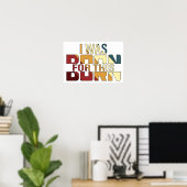 Poster J'étais né pour cela (Bureau à domicile)